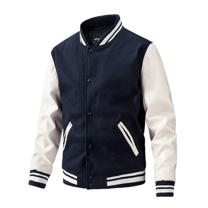 KZZ Men's Fashion Baseball Jacket