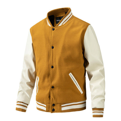 KZZ Men's Fashion Baseball Jacket