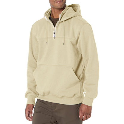 KZZ Men's Heavyweight Hooded Sweatshirt - Winter Warm Pullover Hoodie