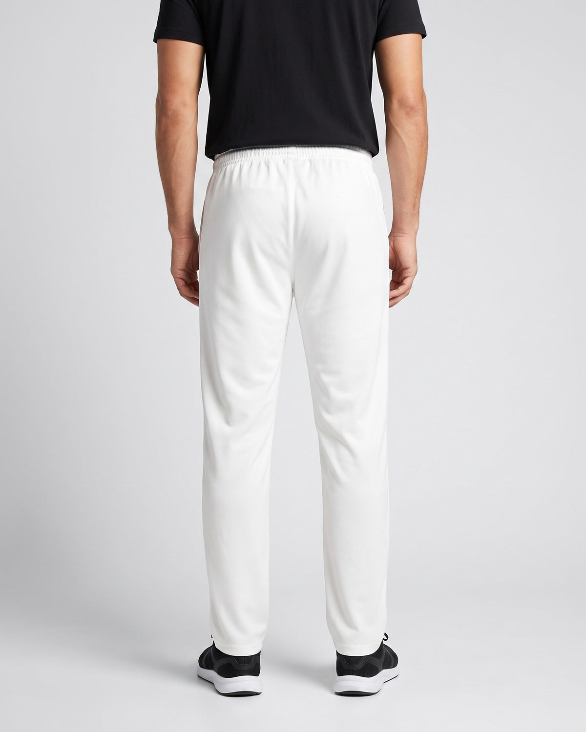 KZZ Men's Side-Stripe Sweatpants with Drawstring Waist