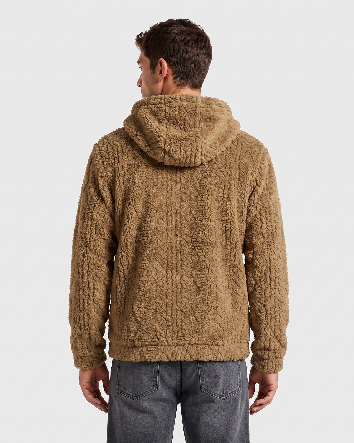 KZZ Men's Warm Hooded Jacket
