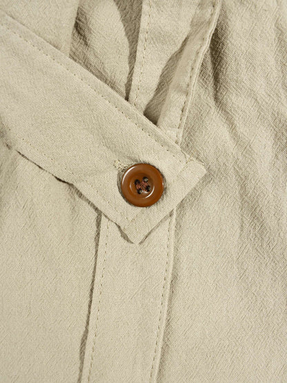 KZZ Men's Casual Loose-Fit Linen Pants