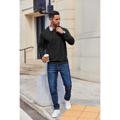KZZ Hoodie Pullover Long Sleeve Casual Fashion Sweatshirt