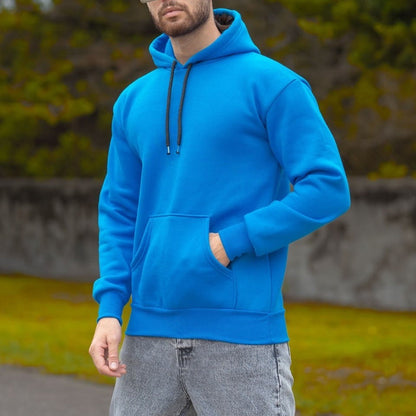 KZZ Hoodie Pullover Long Sleeve Casual Fashion Sweatshirt