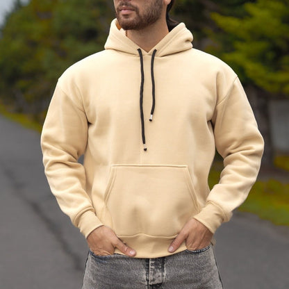 KZZ Hoodie Pullover Long Sleeve Casual Fashion Sweatshirt