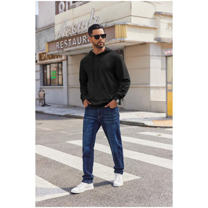 KZZ Hoodie Pullover Long Sleeve Casual Fashion Sweatshirt